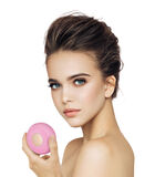 UFO mini Pearl Pink, Masque intelligent soin spa maison image number 4