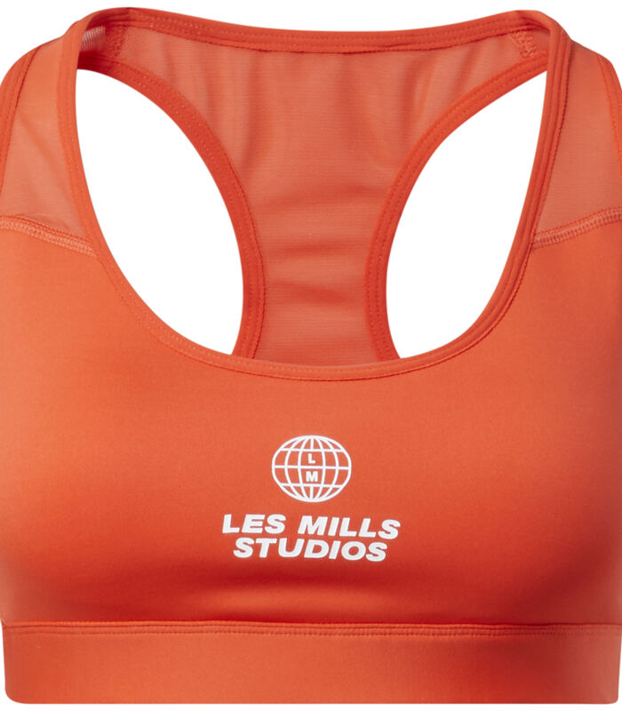 Brassière femme Les Mills® Lux Racer Medium-Support ... image number 0