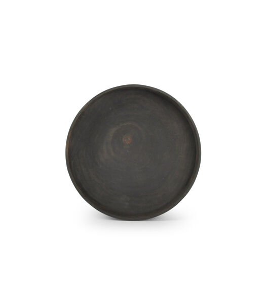Serveerschaal 25x2,5cm hout Zwart Pale