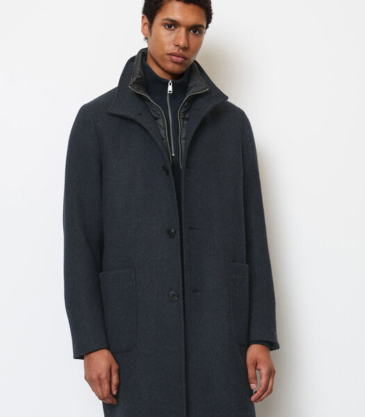 Manteau en laine regular