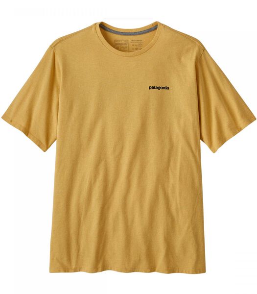 T-shirt P-6 Logo Responsibili Homme Surfboard Yellow