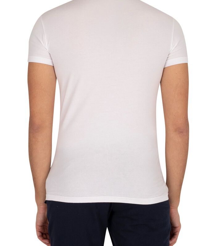 T-shirt Lounge Brand met ronde hals image number 2