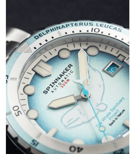 HASS AUTOMATIC WHALE SANCTUARY - Herenhorloge - 3-hands automatisch uurwerk met datum