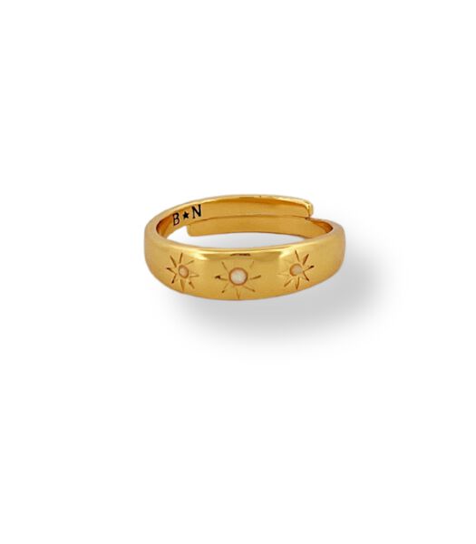 Ring - Sterren Opal-ring - Goud