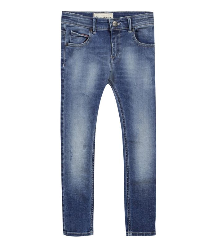 Vervaagde stretch slim jeans image number 0