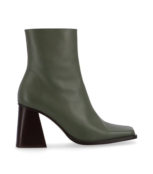 South Dusty Olive Coffee Brown Bottines