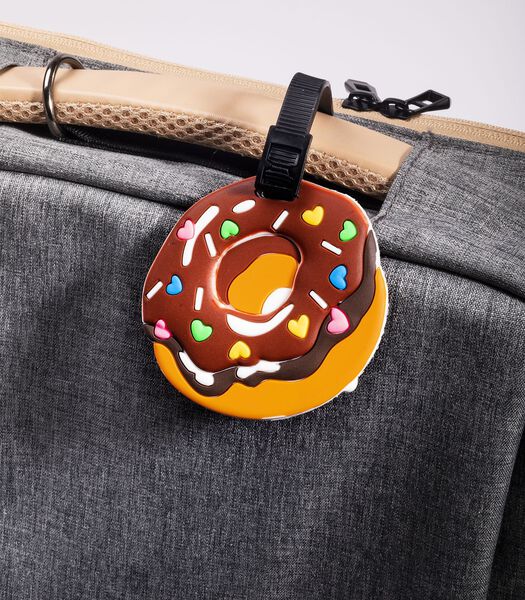 Étiquette pour bagage - Donut