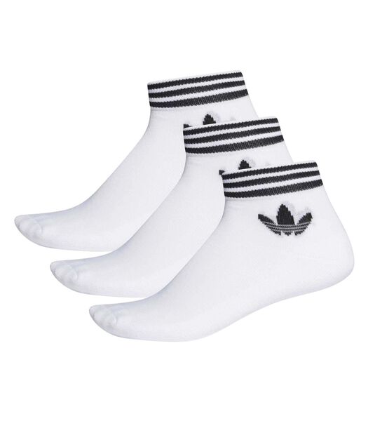 Chaussettes Tref Ank Sck Hc Blanc/Blanc