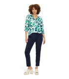 Casual blouse met stippen image number 4