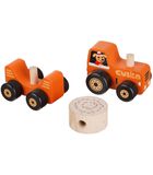 Wooden toy "Tractor" image number 3