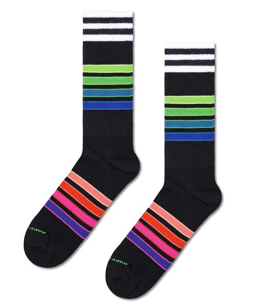 Chaussettes 2-Pack Stripe Sneaker Socks Gift Set Paquet de 2