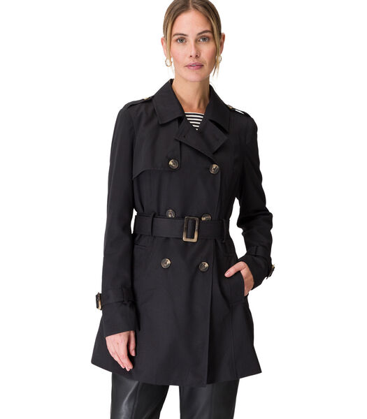 Trench-coat double boutonnage