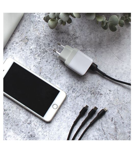 Chargeur secteur USB fast charge