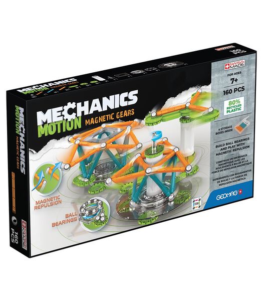 Mechanics Motion RE 3Magnetic Gears 160 pcs