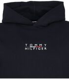 Tommy Hilfiger Sweat à capuche Logo bleu foncé image number 1