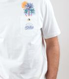 CHIQUILES - T-shirt met effen patroon voor heren chiquiles image number 2