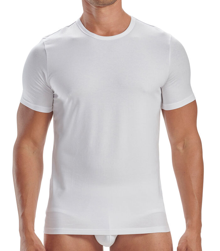 4 pack Active Flex Cotton - onder t-shirts image number 1