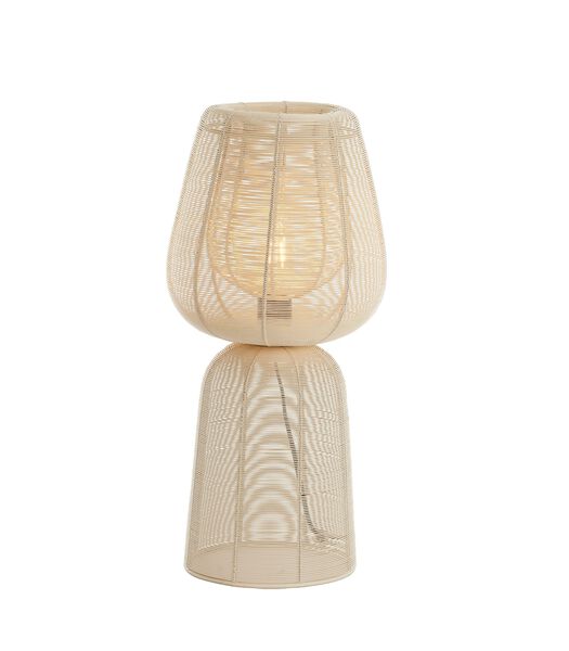 Lampe de Table Aboso - Blanc - Ø24cm
