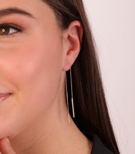Femmes - Pendentif d'oreille sans placage - Sans pierre