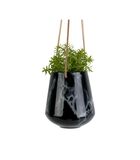Pot de fleurs suspendu Skittle - noir - Ø13,5x15cm image number 3