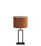 Lampe de table Shiva/Velours - Noir/Terra - Ø30x62cm image number 0
