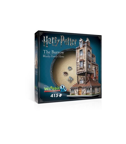 3D Puzzel - Harry Potter The Burrow - 415 stukjes
