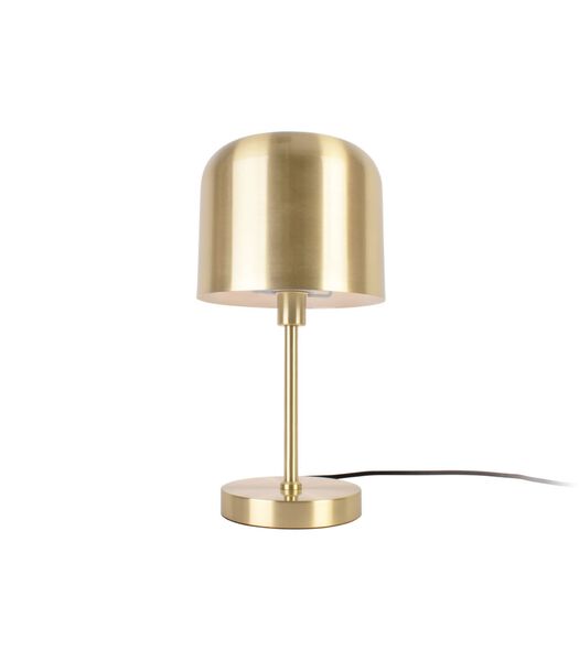 Tafellamp Capa - Metaal Geborsteld goud - Ø20x39,5cm