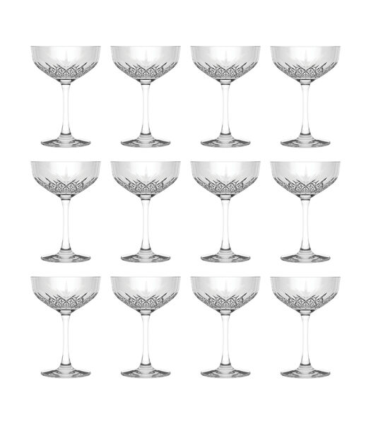 Champagne Coupe Timeless 27 cl - Transparent 12 pièce(s)
