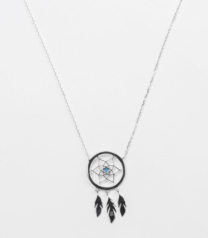 ETHNIQUE SILVER Ketting Dream Catcher image number 0