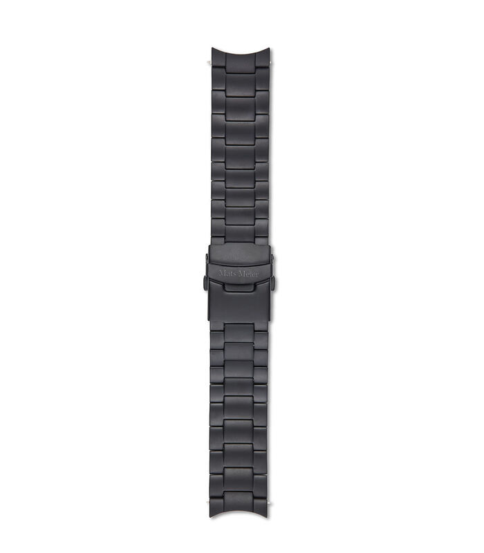 Horlogeband Zwart MM40003 image number 0