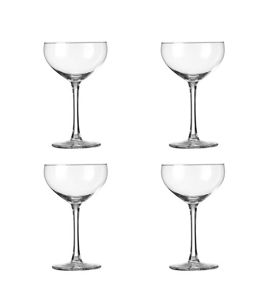Cocktailglas 917123 Cocktail 24 cl - Transparant 4 stuks