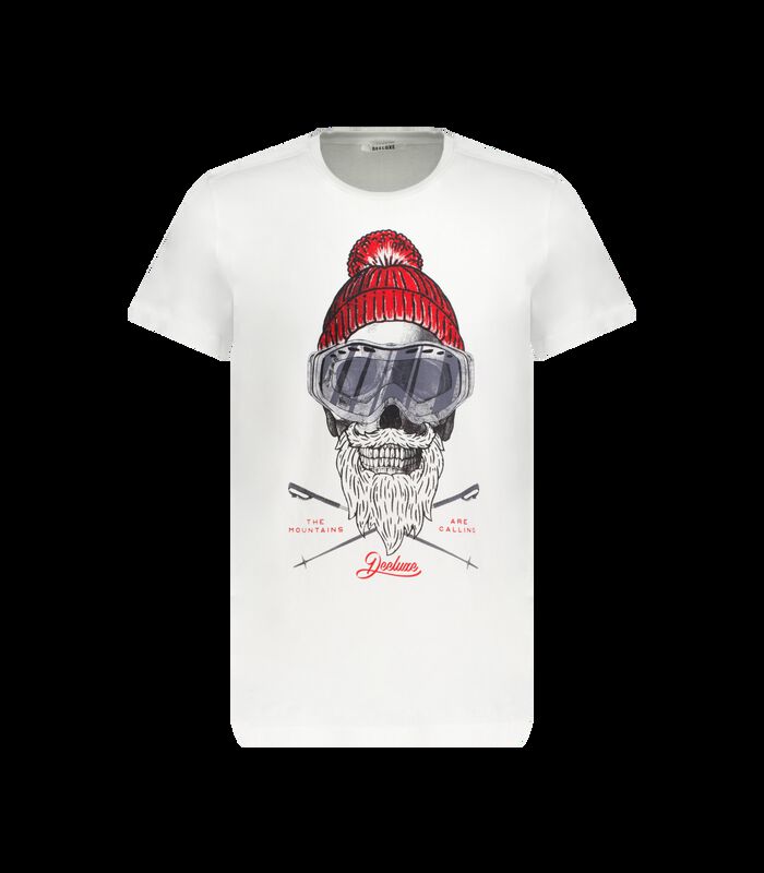 PABLO - Katoenen jersey T-shirt met ronde hals image number 1