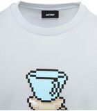 ANTWRP T-shirt Imprimé Bleu Clair image number 2