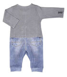 Pyjama voor babyjongens in biokatoen LUCAS image number 2