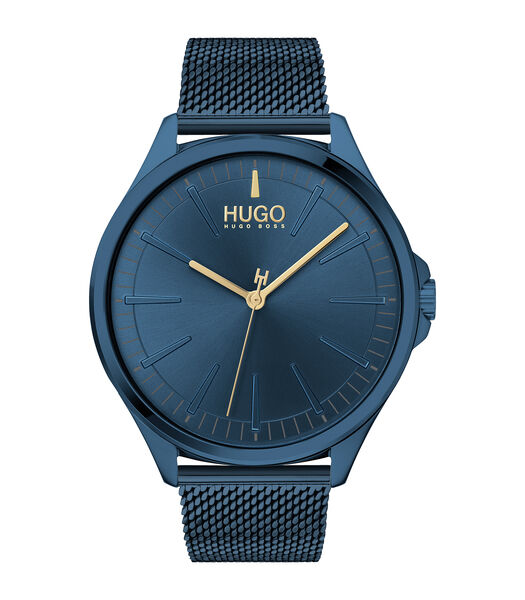 HUGO Smash Horloge blauw HU1530136