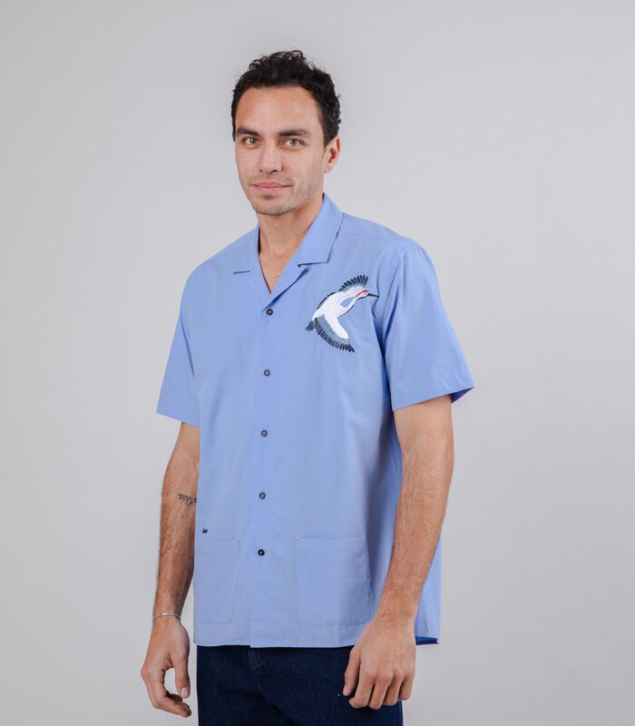 Shirt met korte mouw - Blauw image number 0