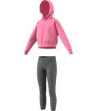 Zachte fleece hoodie voor meisjes image number 0