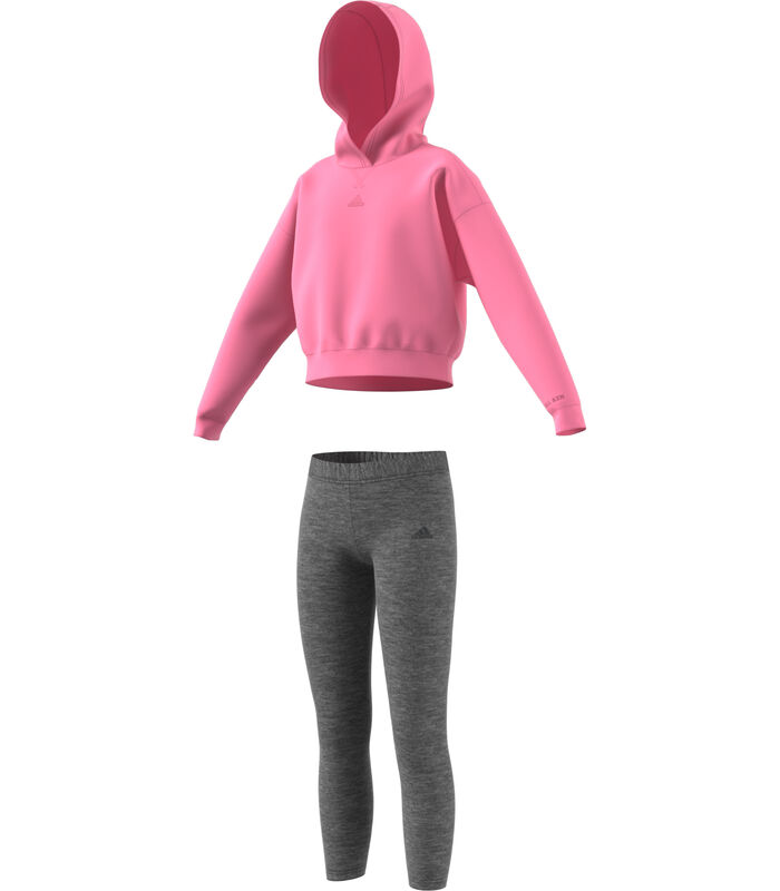 Zachte fleece hoodie voor meisjes image number 0
