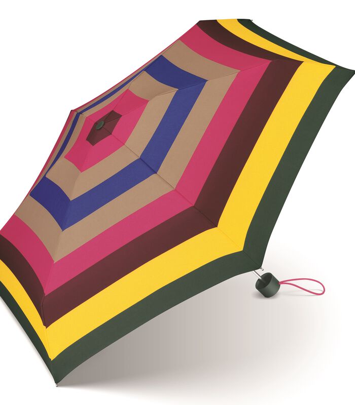 Parapluie Petito Dame multi couleurs 'Spicy Stripe' image number 0
