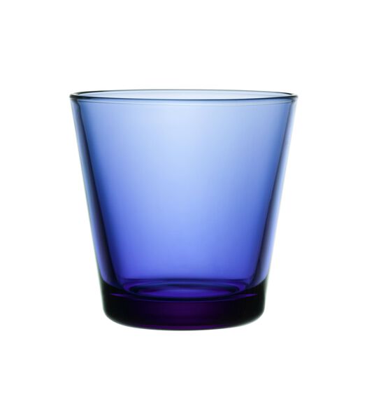 Kartio, verre 21cl bleu ultramarine 2pcs