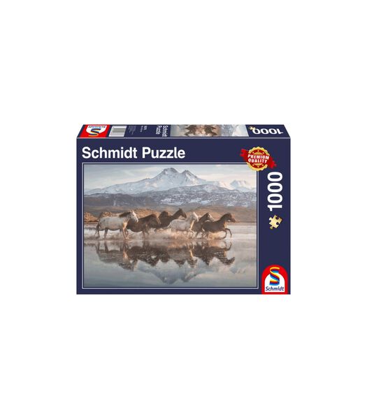 puzzel Paarden in Cappadocië - 1000 stukjes - 12+