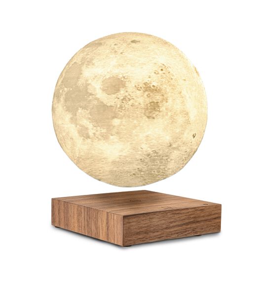 Smart Moon Lamp Lampe flottante - Noyer