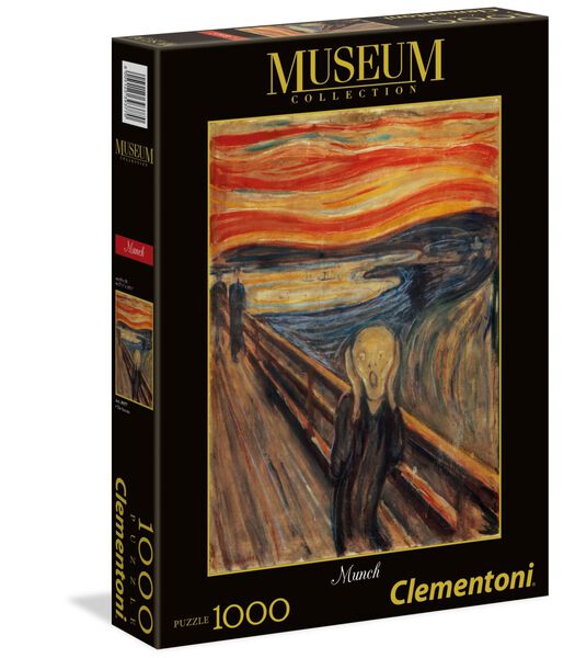 Puzzle Museum L'Urlo di Munch 1000 pièces
