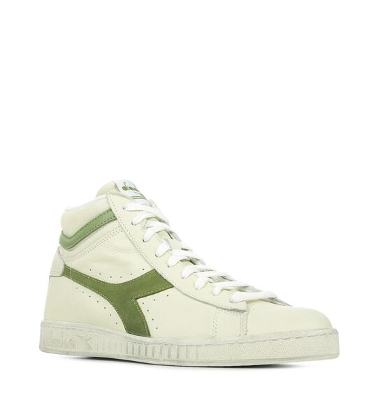 Sneakers Game L High Waxed Suede Pop