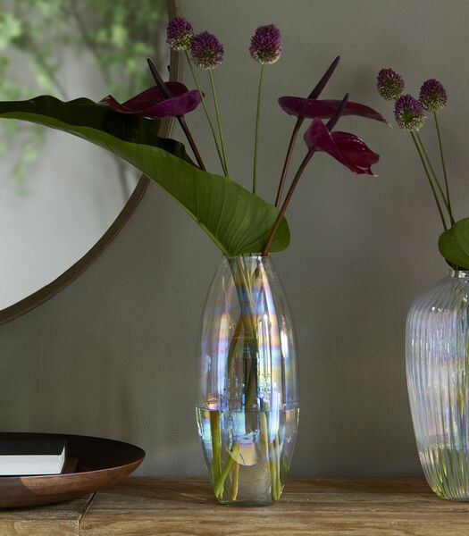 Amboise - Vase verre transparent coloré