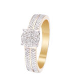 Ring 'Toi que j'aime' geelgoud en diamanten image number 0