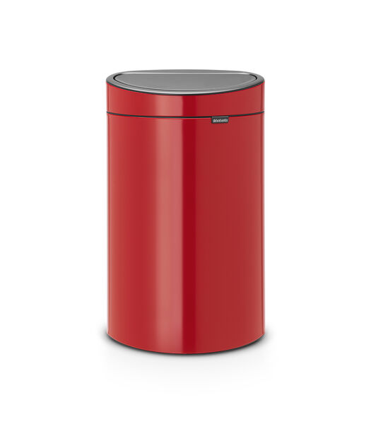 Touch Bin New, 40 litres, Passion Red