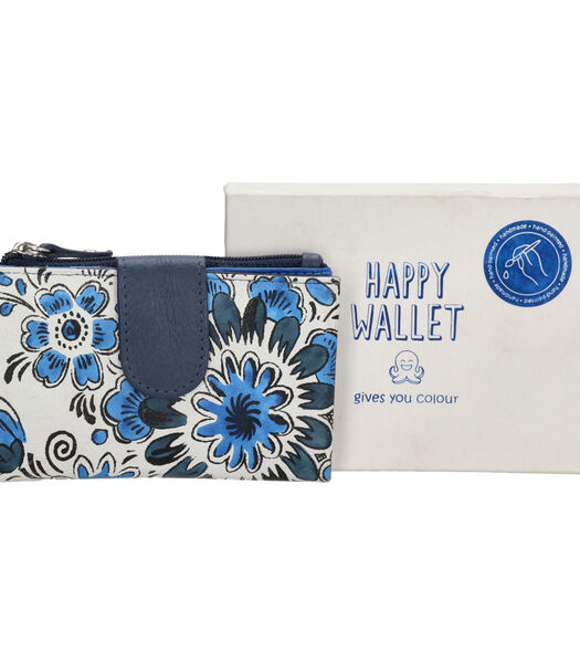 Happy Wallet Portefeuille peint à la main - RFID