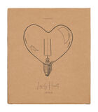 Led Lamp Bol - Lovely Heart Led Bulb - Transparant image number 3