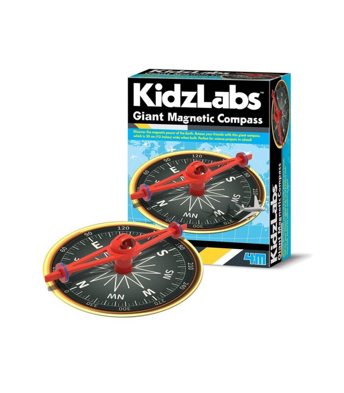 Kidzlabs Gigantisch Magnetisch Kompas - 30cm image number 0